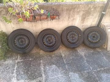 Cerchi 14"Volkswagen e gomme