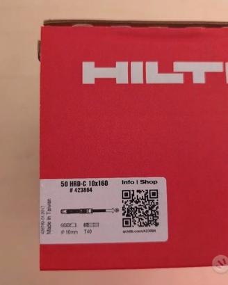 Hilti tasselli 10x160