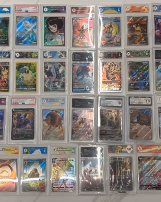 Lotto di 29 gradate pokemon one piece dragon ball