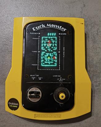 GAKKEN PUCK MONSTER (Giachi anni 1980)
funzionante