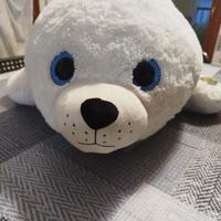 Peluche foca bianca
