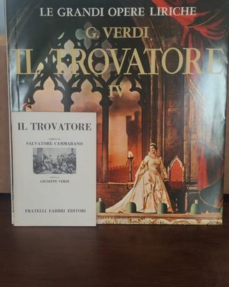 lp musica lirica Verdi 