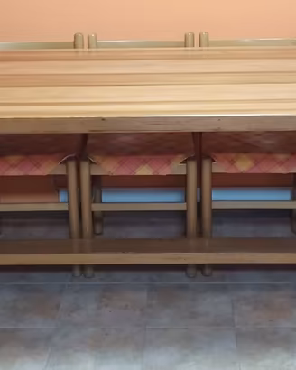 Tavolo in Legno Massiccio   L 3m P 92 cm