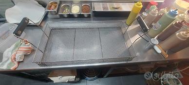 Cestello in acciaio inox per friggitrice profess.
