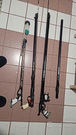 Arbalete cressi sub, demka, comanche, cherokee