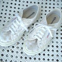 Scarpe SUPERGA, con ricami e pajettes, N. 33