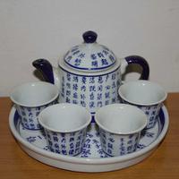 set da sakè in porcellana 