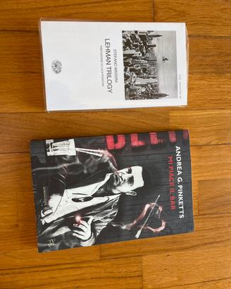 coppia libri nuovi Mi piace il bar e Legman trilog