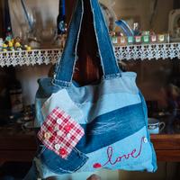 borsa in jeans 