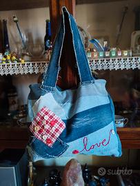 borsa in jeans 