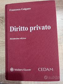 Diritto Privato – Francesco Galgano | 18ª Edizione