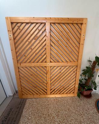 Letto legno massello