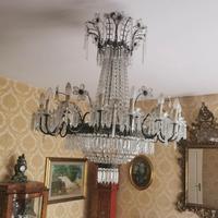 Lampadario in cristallo anni ‘70 02