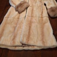 pelliccia visone femmina champagne 