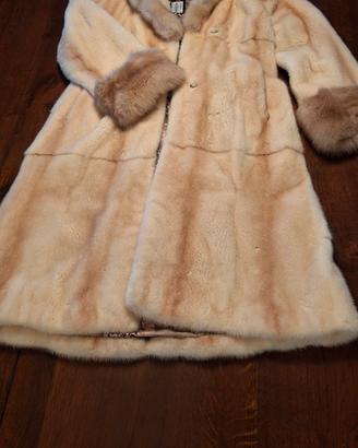 pelliccia visone femmina champagne 