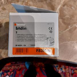 interruttori magnetotermici tripolare 6 ampere