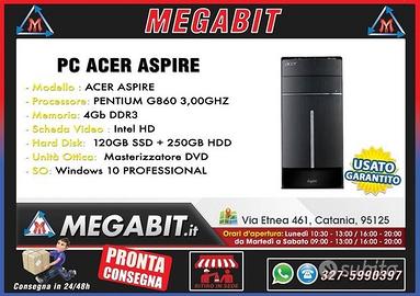 Pc desktop acer aspire - usato