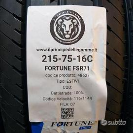 2 gomme 215 75 16c fortune a48627