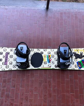 Tavola snowboard Protcin 150 cm + attacchi