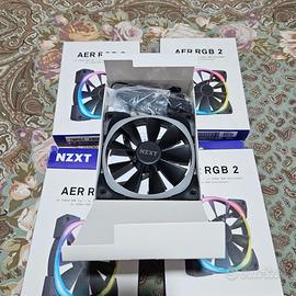 4 Ventole NZXT Aer RGB 2 + Controller Fan RGB