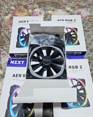 4 Ventole NZXT Aer RGB 2 + Controller Fan RGB