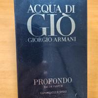 Profumo Armani Acqua di Giò Profondo 75 ml nuovo