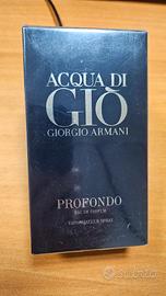 Profumo Armani Acqua di Giò Profondo 75 ml nuovo