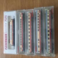 Trenini scala N Fleischmann e accessori