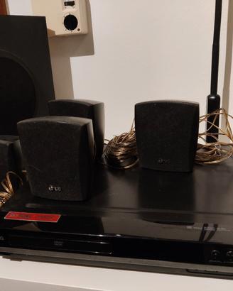 lettore dvd/mp3/dvx  lg ht353 home theatre 5.1
