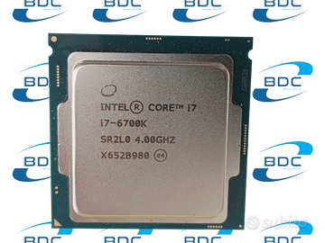 CPU Processore Intel  i7-6700K quad 4,00 GHz 1151