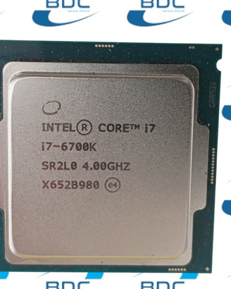 CPU Processore Intel  i7-6700K quad 4,00 GHz 1151