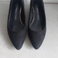 décolleté scamosciata 