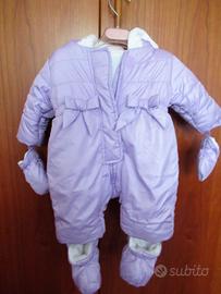 Piumino invernale prima infanzia bimba