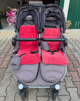 Passeggino Baby Monsters Easy Twin 4 gemellare