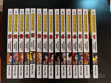 Manga My Hero Academia Vol. 1-15