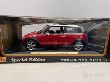 Mini Cooper Sun Roof - Maisto - 1/18 nuova