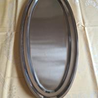 vassoio acciaio ovale