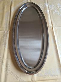 vassoio acciaio ovale