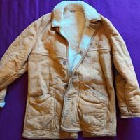 Cappotto montone vintage uomo originale anni 80