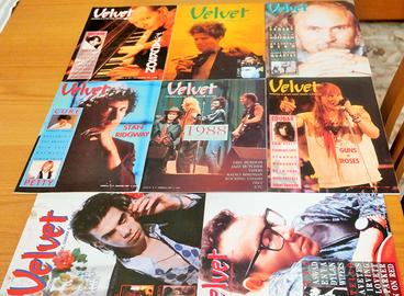 Velvet rivista musicale 1988 - 1989
