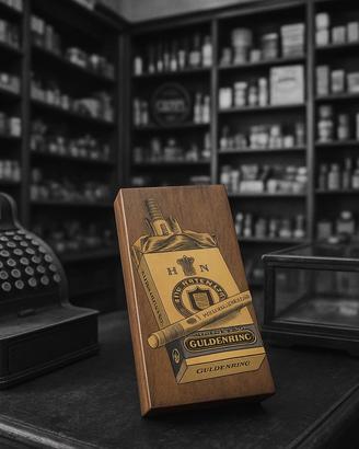 Antica scatola rara legno anni 50 humidor
