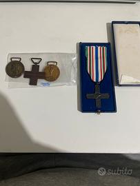 4 Medaglie della 1^Guerra Mondiale