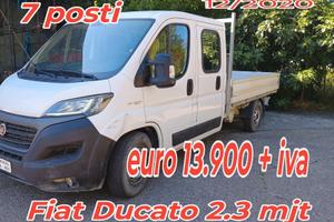 FIAT DUCATO 2.3 MJT 140 CV DOPPIA CABINA 7 POSTI