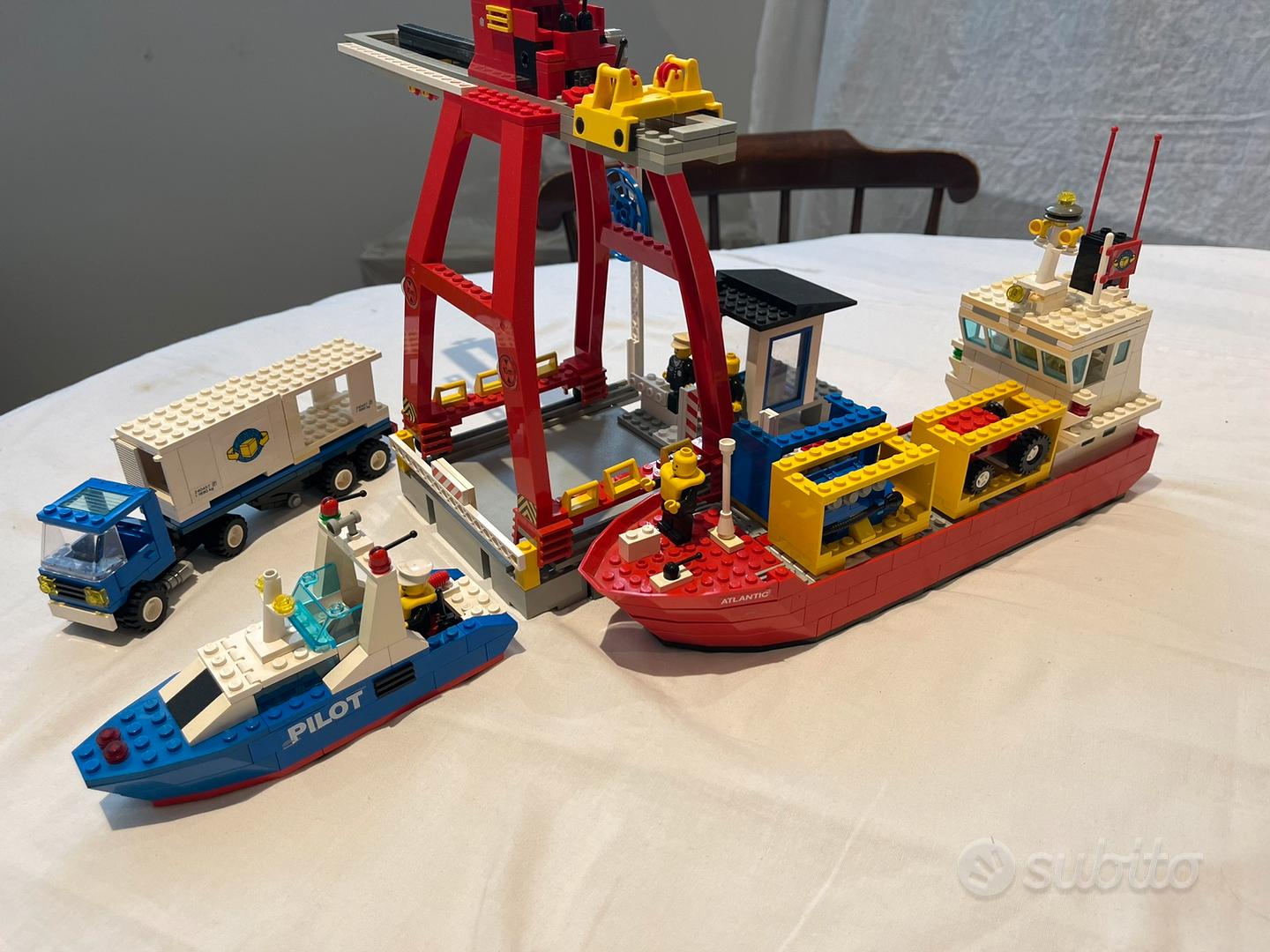 LEGO set 6542 Launch Load Seaport (1991) Tutto per i bambini