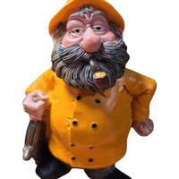 Statuetta Capitano pirata Vintage