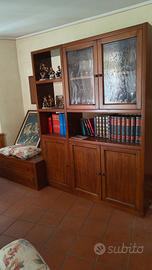 Sala completa in legno massello  stile arte 