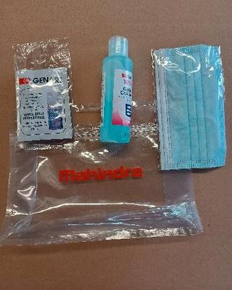 Kit igienizzante mahindra