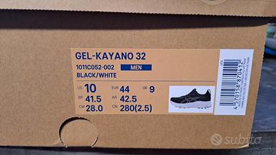 scarpe asics kayano 32