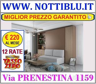 Letto a Scomparsa 2 piazze_12 rate €220 TASSO ZERO