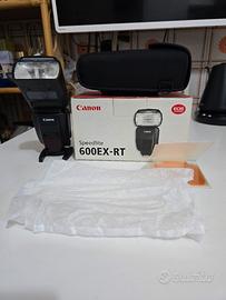 flash canon speedlite 600 EX-RT + battery booster 
